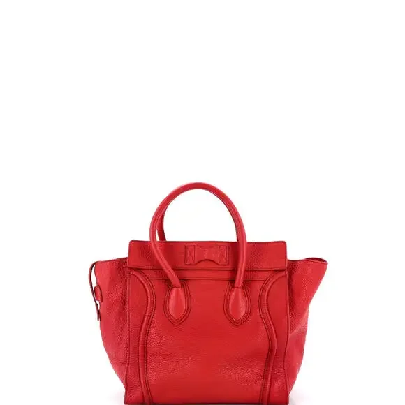 Celine Luggage Bag Grainy Leather Mini #199862C91B - Picture 3 of 9